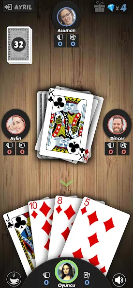 Pisti - Offline Card Games [МОД: Меню, Бесконечные монеты и Открытые уровни] Screenshot 5