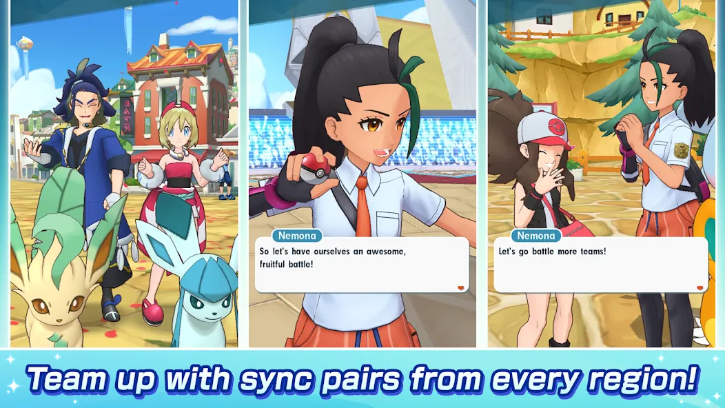 Pokémon Masters EX [МОД: Деньги, Монеты и Меню MOD] Screenshot 1
