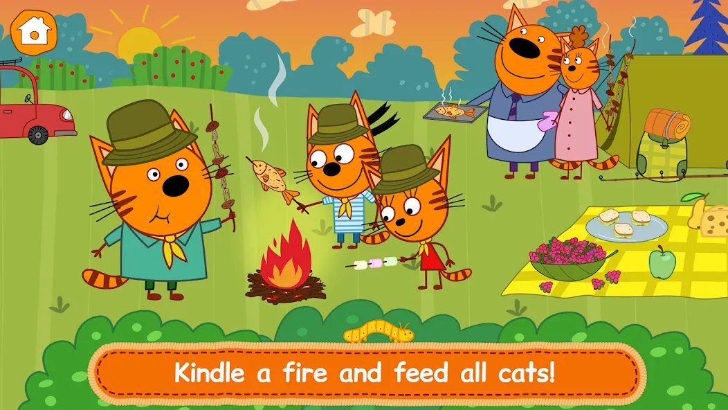 Kid-E-Cats: Kitty Cat Games! [МОД: Бесконечные деньги, Монеты и Мега MOD] Screenshot 5