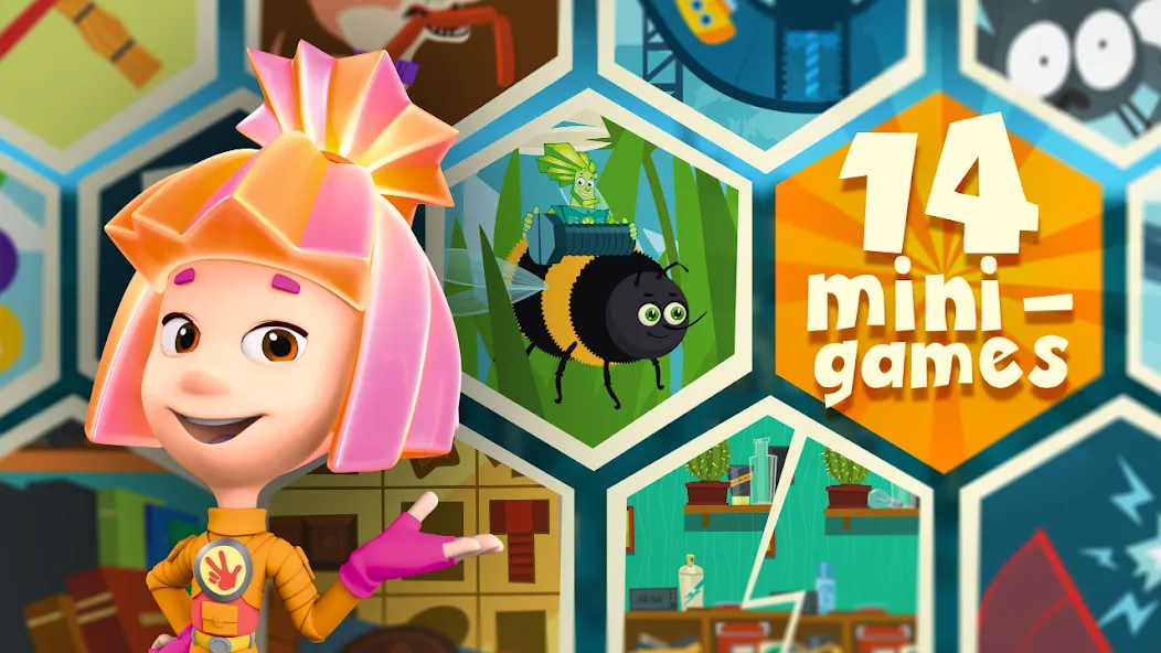 The Fixies Town Cool Kid Games [МОД: Много денег, Монет и Все открыто] Screenshot 2