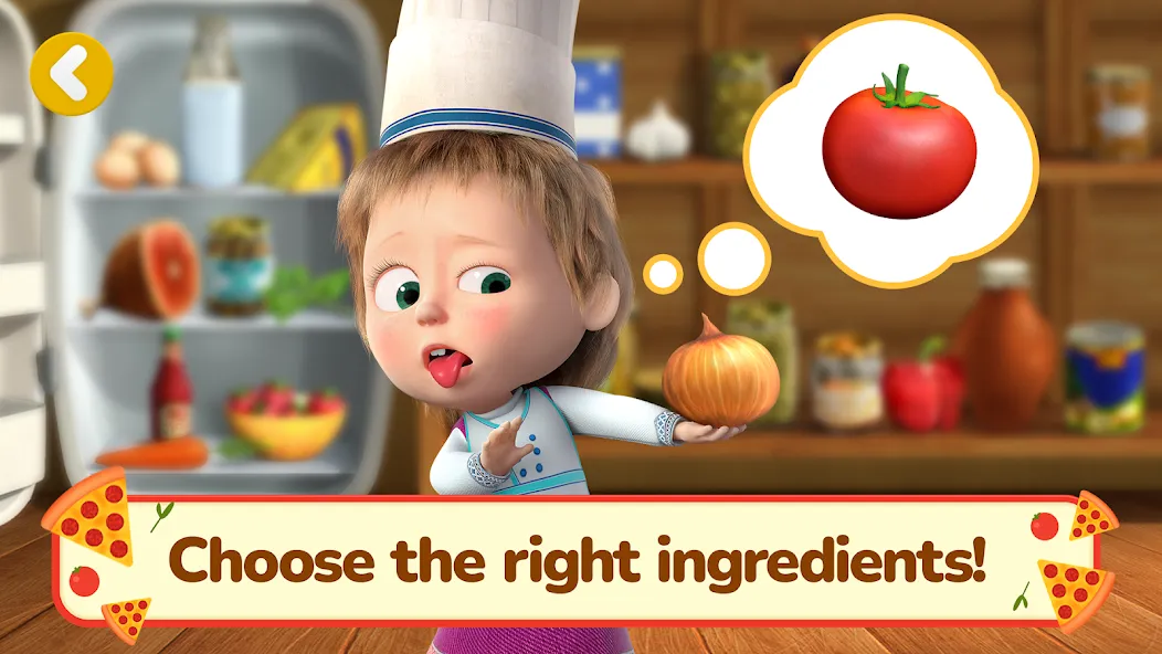 Masha and the Bear Pizza Maker [МОД: Много монет, Открытые уровни и Мега MOD] Screenshot 2
