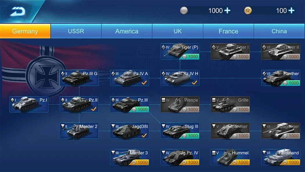 Ace Tank [МОД: Бесконечные деньги, Монеты и Мега MOD] Screenshot 3