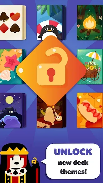 Solitaire: Decked Out [МОД: Все открыто, Дополнительные деньги и Меню MOD] Screenshot 2