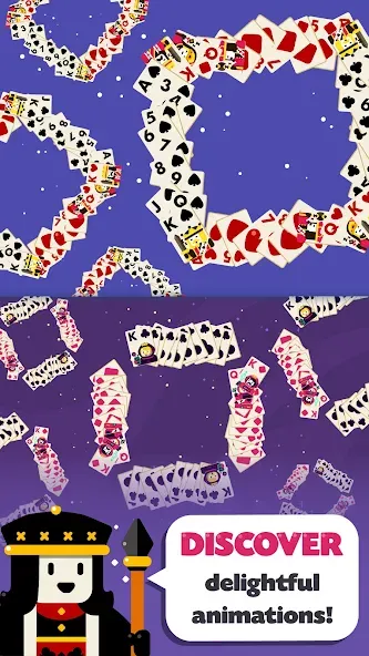 Solitaire: Decked Out [МОД: Все открыто, Дополнительные деньги и Меню MOD] Screenshot 3