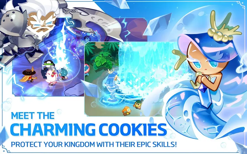 CookieRun: Kingdom (Куки Ран) [МОД: Много денег, Монет и Все открыто] Screenshot 1