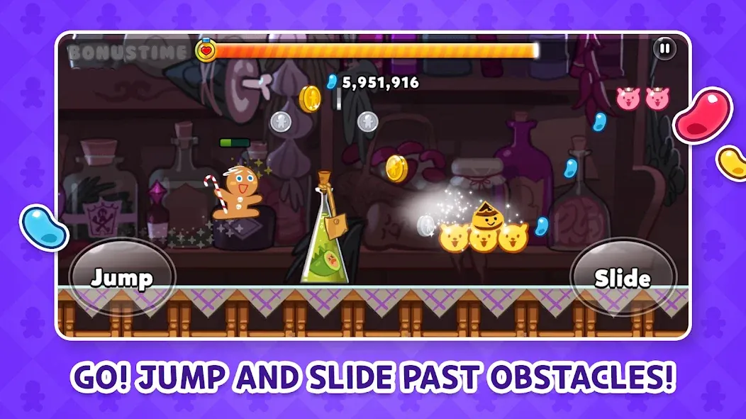 CookieRun: OvenBreak (Куки Ран) [МОД: Бесконечные деньги, Монеты и Мега MOD] Screenshot 1