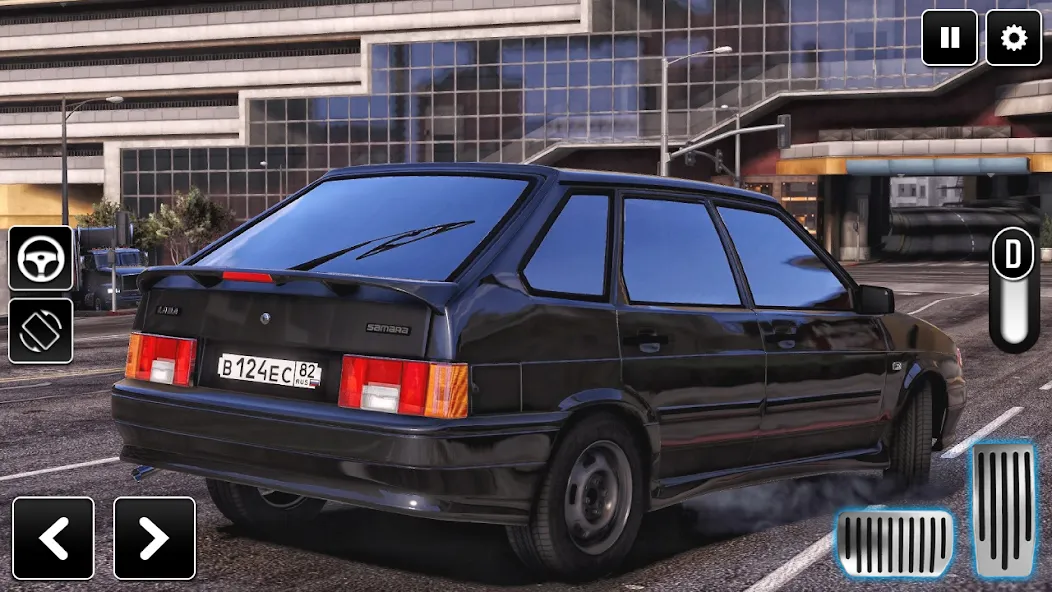 2114 Car Driving: Lada sedan [МОД: Все открыто, Дополнительные деньги и Меню MOD] Screenshot 4