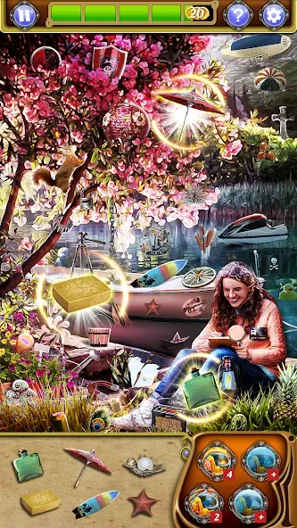 Hidden Object: 4 Seasons (Хидден Объект) [МОД: Бесконечные деньги, Монеты и Мега MOD] Screenshot 2
