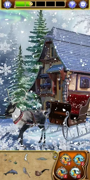 Hidden Object: Winter Wonder (Хидден Объект) [МОД: Меню, Бесконечные монеты и Открытые уровни] Screenshot 5