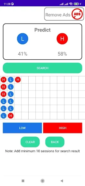 Sicbo Predict Tool (Сикбо Предикт Тул) [МОД: Деньги, Монеты и Меню MOD] Screenshot 1