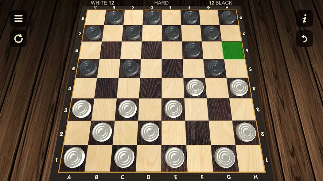 Checkers - Two player [МОД: Деньги, Монеты и Меню MOD] Screenshot 1