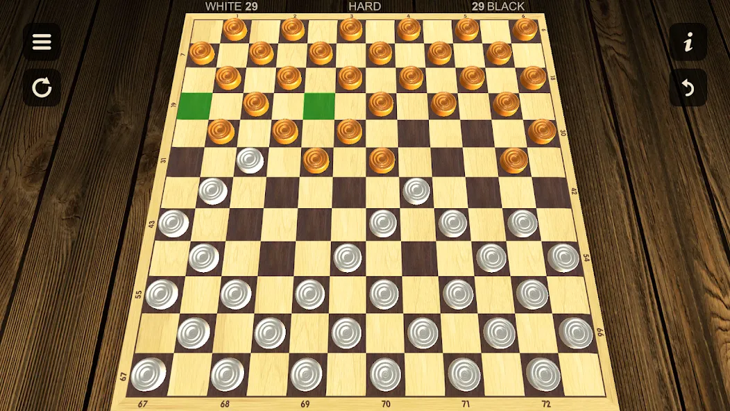 Checkers - Two player [МОД: Деньги, Монеты и Меню MOD] Screenshot 3