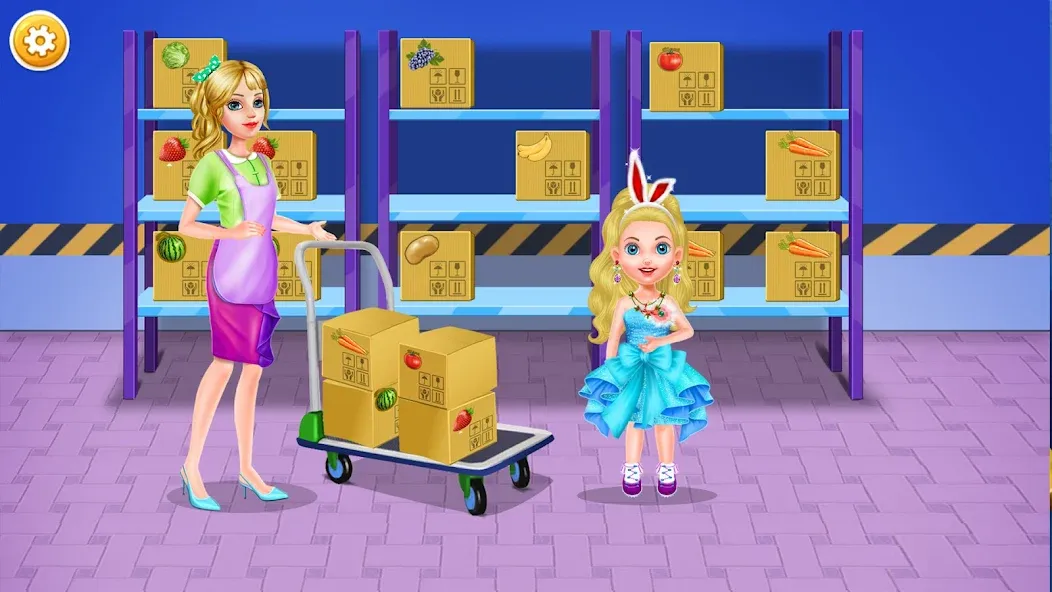 Mall Shopping with Diana (Молл Шоппинг с Дианой) [МОД: Все открыто, Дополнительные деньги и Меню MOD] Screenshot 4