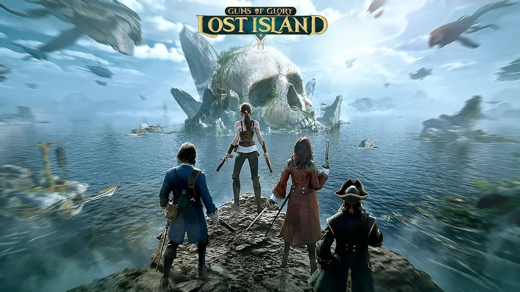 Guns of Glory: Lost Island (Ганз оф Глори) [МОД: Много монет, Открытые уровни и Мега MOD] Screenshot 1