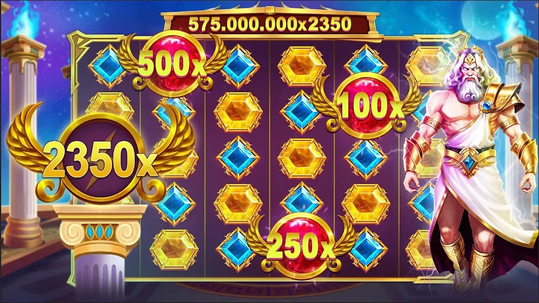 Joker King Slots Online (Джокер Кинг Слоты Онлайн) [МОД: Много денег, Монет и Все открыто] Screenshot 1
