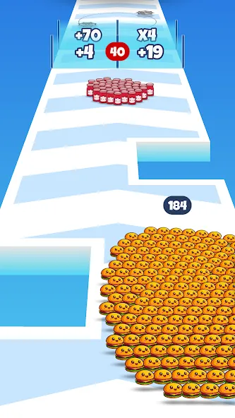 Food Run (Фуд Ран) [МОД: Деньги, Монеты и Меню MOD] Screenshot 1