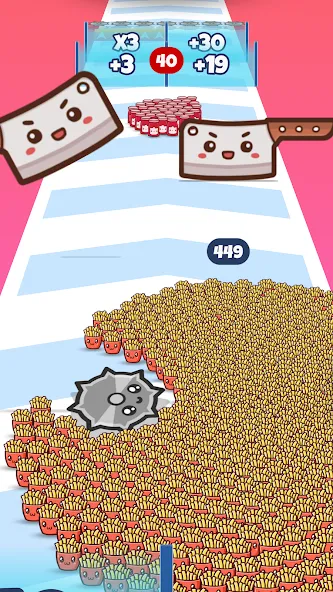 Food Run (Фуд Ран) [МОД: Деньги, Монеты и Меню MOD] Screenshot 3