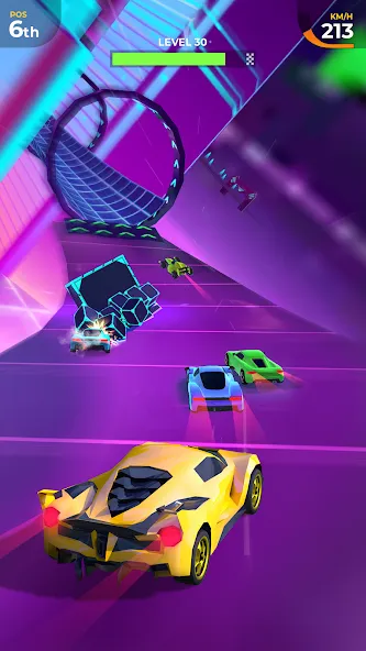 Car Race 3D: Car Racing (Гонки на машинах 3D) [МОД: Меню, Бесконечные монеты и Открытые уровни] Screenshot 3