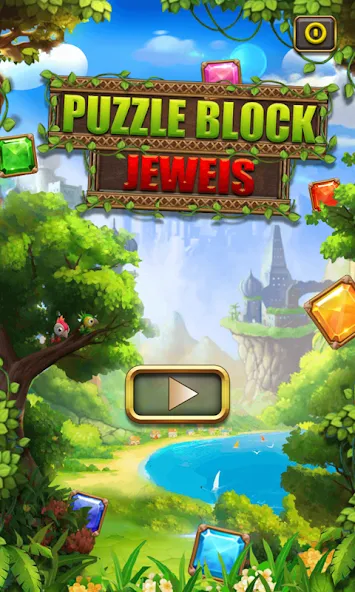 Puzzle Block Jewels (Пазл Блок Драгоценности) [МОД: Много монет, Открытые уровни и Мега MOD] Screenshot 1