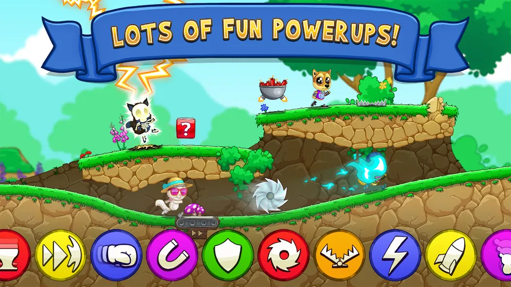 Fun Run 3 - Multiplayer Games (Фан Ран 3) [МОД: Все открыто, Дополнительные деньги и Меню MOD] Screenshot 1