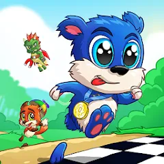 Скачать Fun Run 3 - Multiplayer Games (Фан Ран 3) [МОД: Все открыто, Дополнительные деньги и Меню MOD] | Взлом Fun Run 3 - Multiplayer Games на Андроид