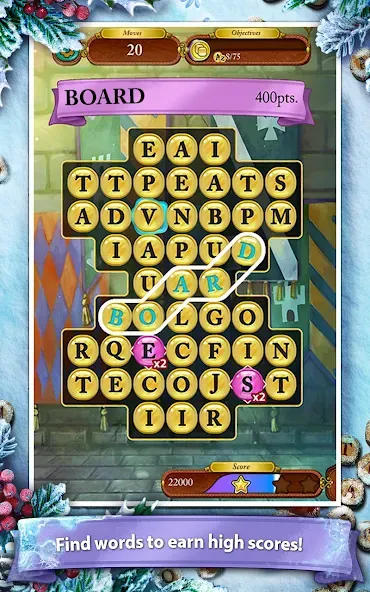 Words of Wonder : Match Puzzle (Вордс оф Вандер) [МОД: Деньги, Монеты и Меню MOD] Screenshot 1