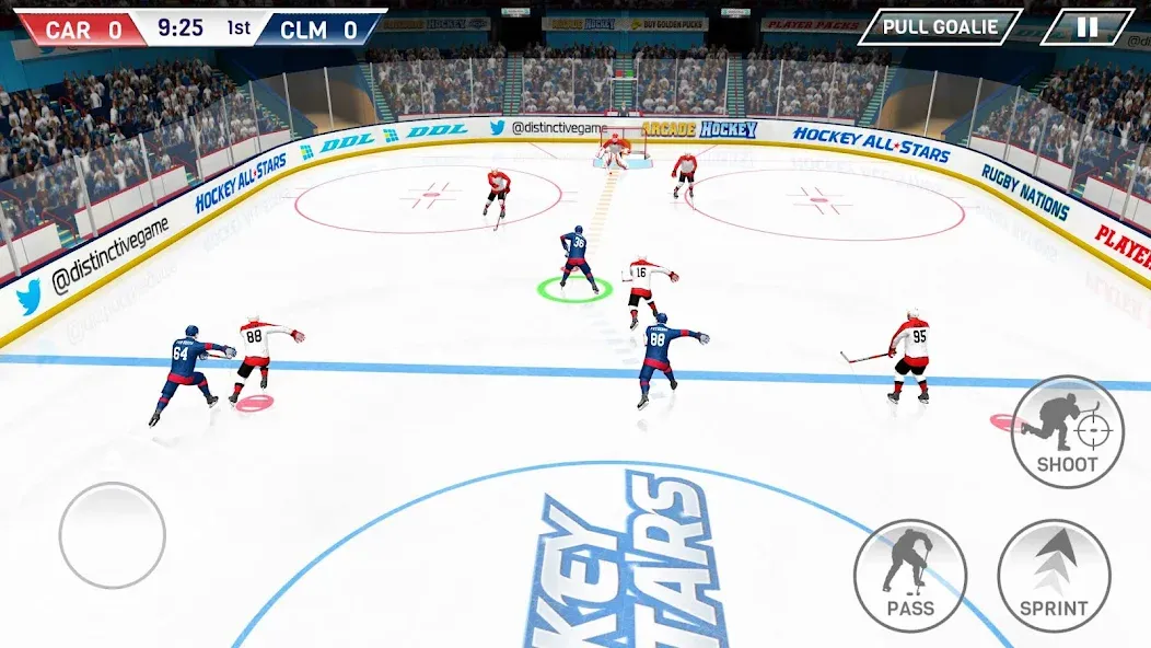 Hockey All Stars (Хоккей Олл Старс) [МОД: Много денег, Монет и Все открыто] Screenshot 1