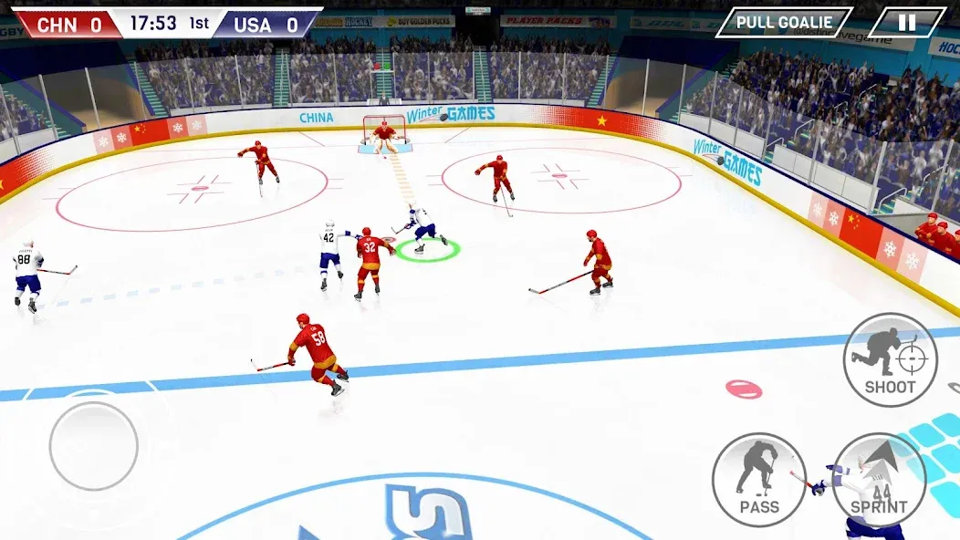 Hockey All Stars (Хоккей Олл Старс) [МОД: Много денег, Монет и Все открыто] Screenshot 2