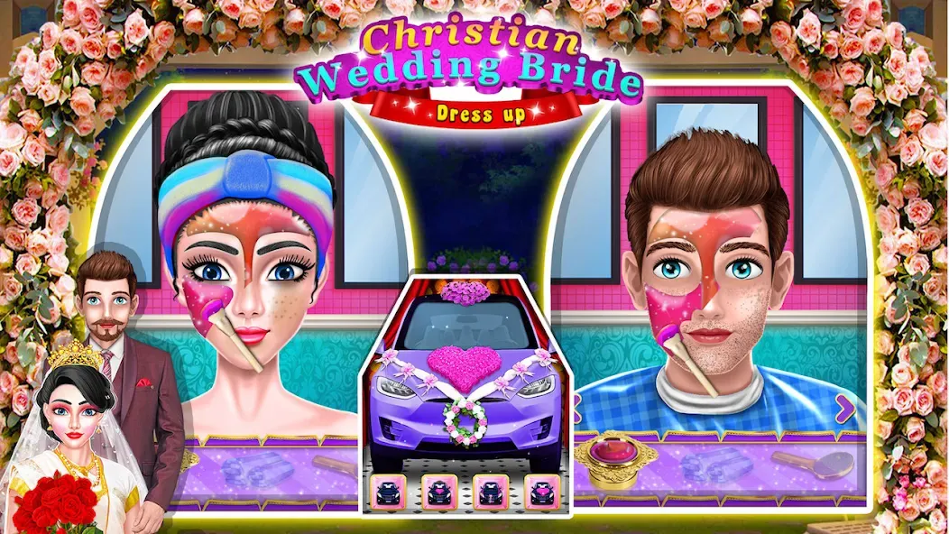Indian Bride Makeup Games (Индийская невеста игры по макияжу) [МОД: Много денег, Монет и Все открыто] Screenshot 3