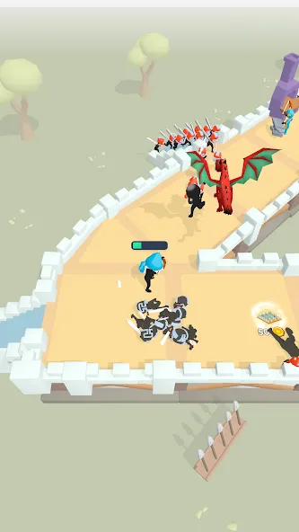 Wild Archer: Castle Defense (Ланд Инвейдер) [МОД: Много денег, Монет и Все открыто] Screenshot 5