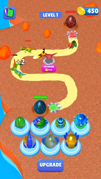 Dino Merge (Дино Мердж) [МОД: Много монет, Открытые уровни и Мега MOD] Screenshot 2