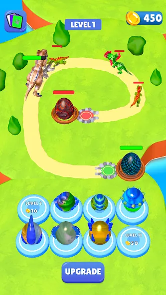 Dino Merge (Дино Мердж) [МОД: Много монет, Открытые уровни и Мега MOD] Screenshot 4