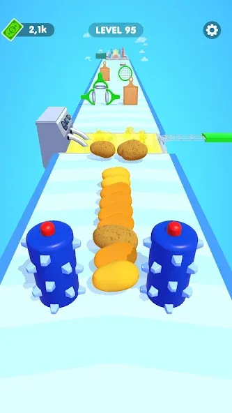 Potato Rush (Потейто Раш) [МОД: Все открыто, Дополнительные деньги и Меню MOD] Screenshot 2