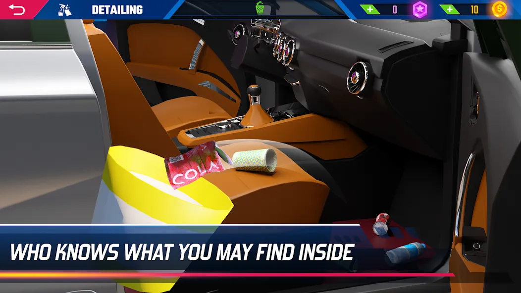 Car Detailing Simulator 2023 [МОД: Бесконечные деньги, Монеты и Мега MOD] Screenshot 3