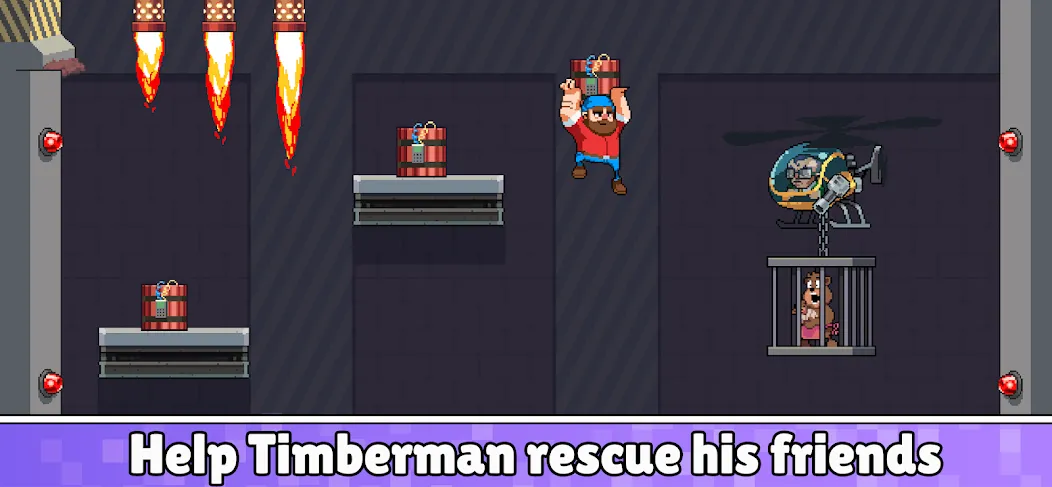 Timberman The Big Adventure (Тимбермен Большое Приключение) [МОД: Все открыто, Дополнительные деньги и Меню MOD] Screenshot 4