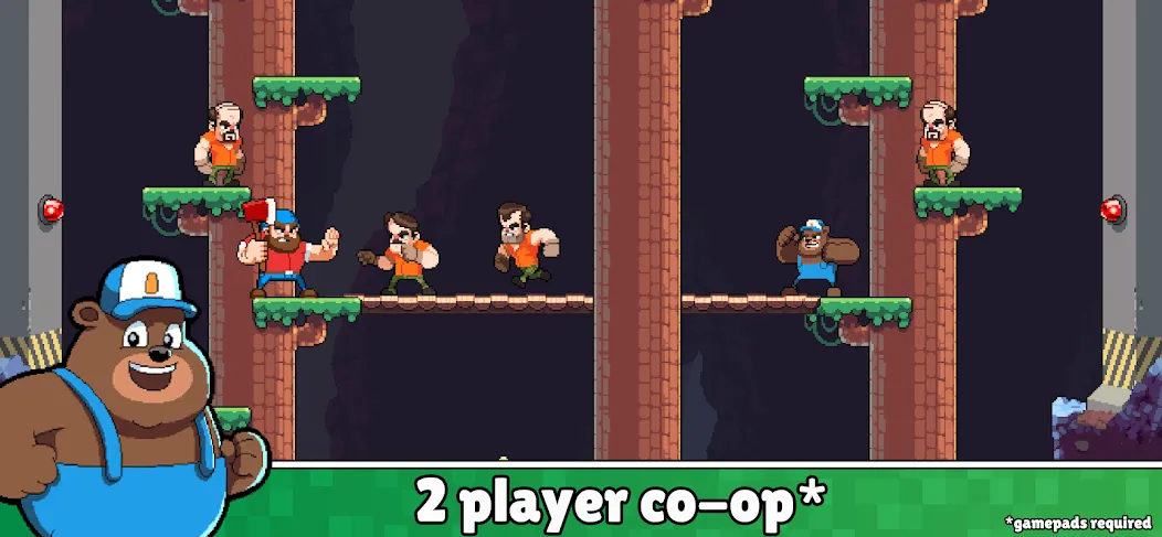 Timberman The Big Adventure (Тимбермен Большое Приключение) [МОД: Все открыто, Дополнительные деньги и Меню MOD] Screenshot 5