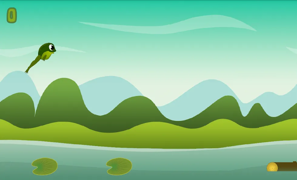 Jumping frog [МОД: Деньги, Монеты и Меню MOD] Screenshot 2