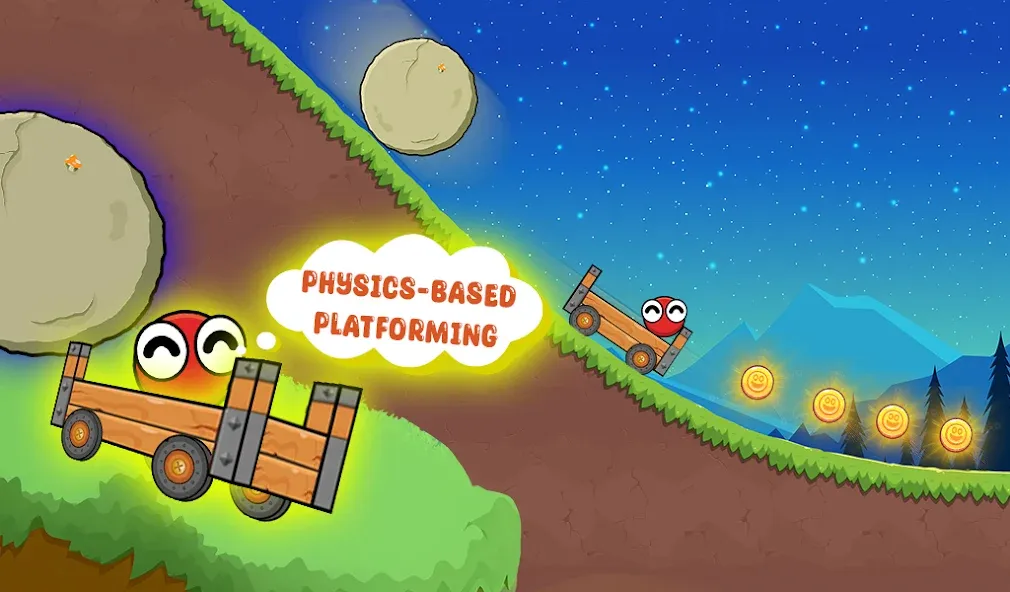 Bounce Ball 6: Roller Ball 6 (Боунс Болл 6) [МОД: Бесконечные деньги, Монеты и Мега MOD] Screenshot 3