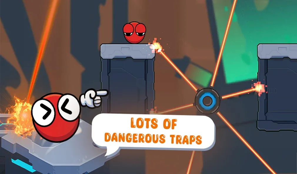 Bounce Ball 6: Roller Ball 6 (Боунс Болл 6) [МОД: Бесконечные деньги, Монеты и Мега MOD] Screenshot 4
