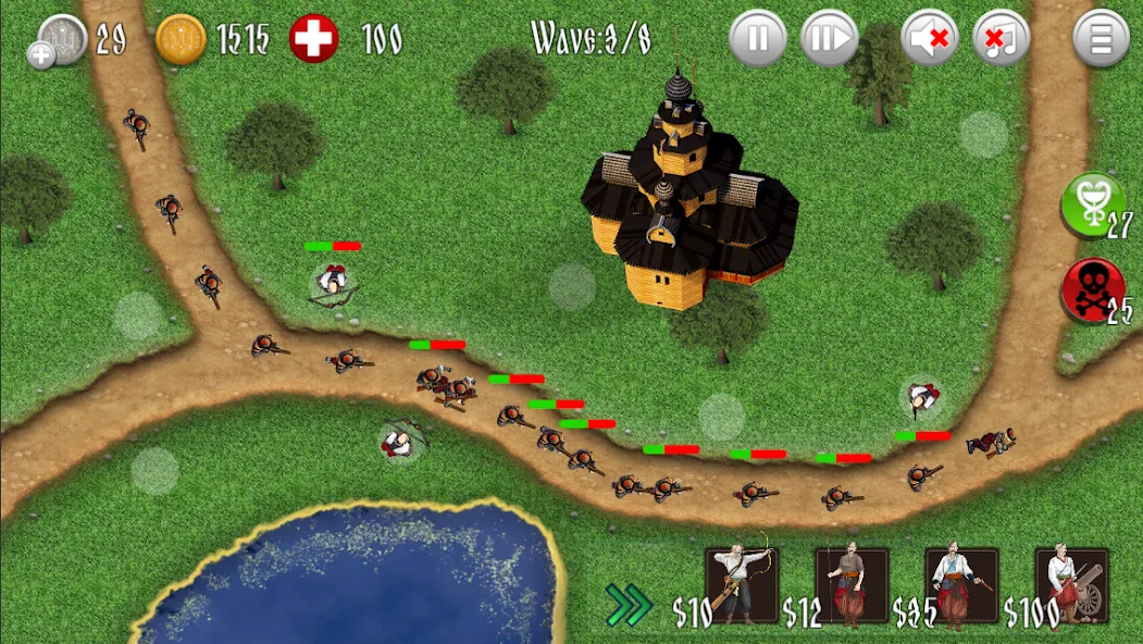 Cossacks [МОД: Все открыто, Дополнительные деньги и Меню MOD] Screenshot 4