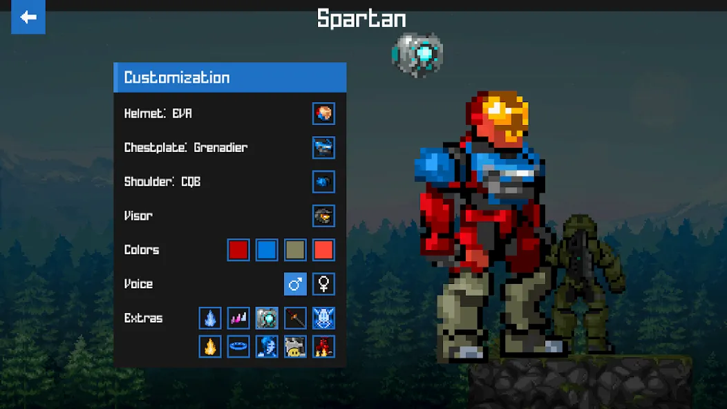 Spartan Firefight (Спартанский огневой бой) [МОД: Деньги, Монеты и Меню MOD] Screenshot 3