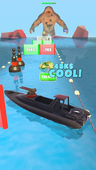 Boat Evolution (Боат Эволюшн) [МОД: Много монет, Открытые уровни и Мега MOD] Screenshot 2