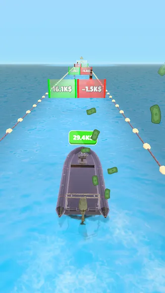 Boat Evolution (Боат Эволюшн) [МОД: Много монет, Открытые уровни и Мега MOD] Screenshot 5