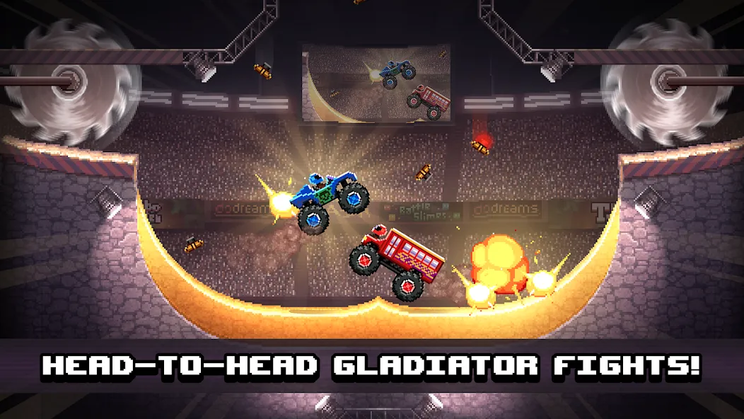 Drive Ahead! - Fun Car Battles [МОД: Меню, Бесконечные монеты и Открытые уровни] Screenshot 1