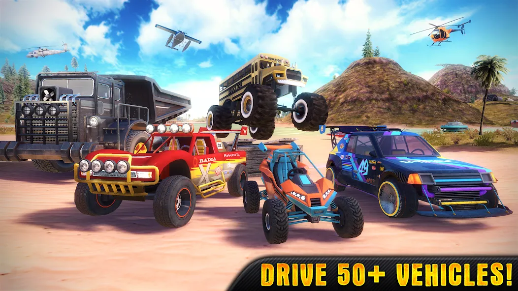 OTR - Offroad Car Driving Game (ОТР) [МОД: Много денег, Монет и Все открыто] Screenshot 1