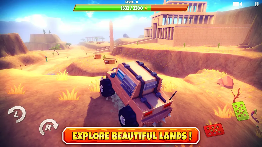 Zombie Offroad Safari (Зомби оффроуд сафари) [МОД: Деньги, Монеты и Меню MOD] Screenshot 1