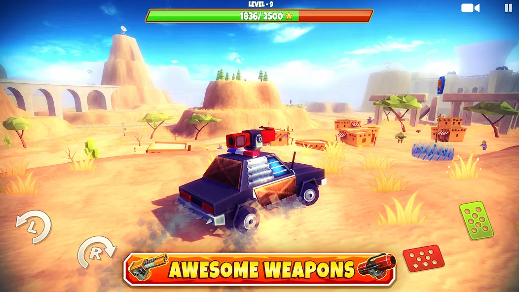 Zombie Offroad Safari (Зомби оффроуд сафари) [МОД: Деньги, Монеты и Меню MOD] Screenshot 4