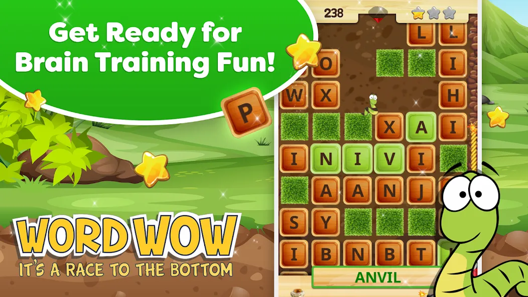 Word Wow - Brain training fun (Ворд Вау) [МОД: Много монет, Открытые уровни и Мега MOD] Screenshot 1