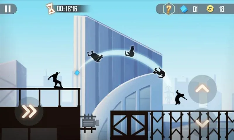 Shadow Skate [МОД: Много монет, Открытые уровни и Мега MOD] Screenshot 1