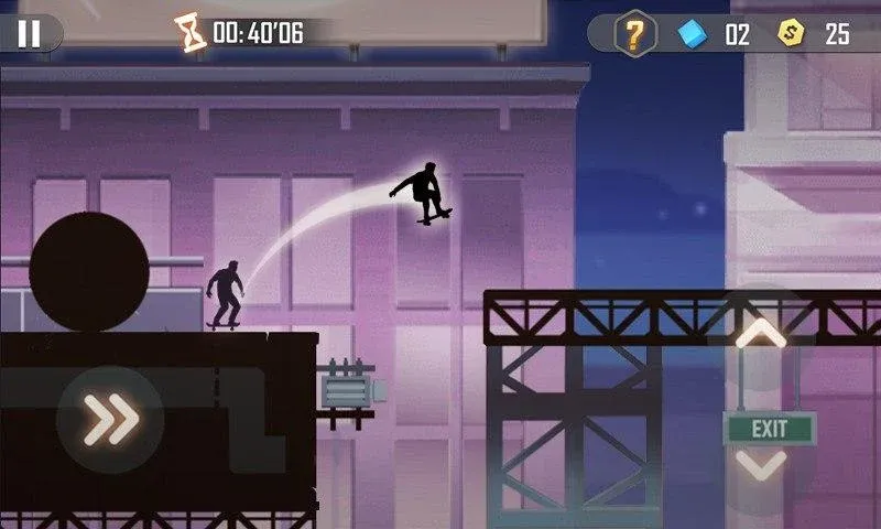 Shadow Skate [МОД: Много монет, Открытые уровни и Мега MOD] Screenshot 3